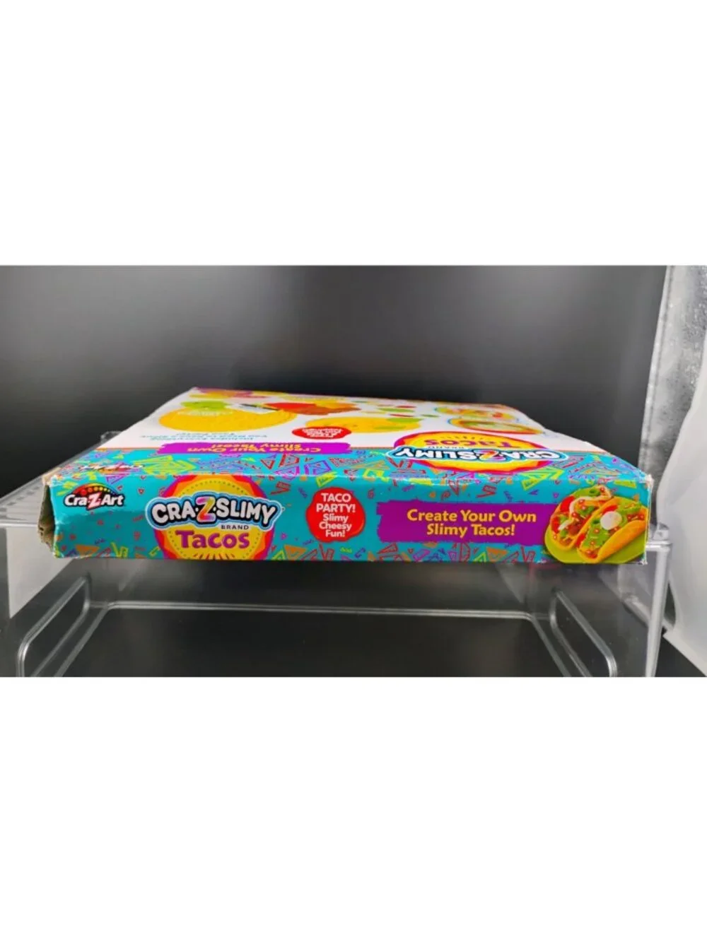 Cra-Z-Slimy Tacos Brand DIY Slime Kit For Kids Lime Scented